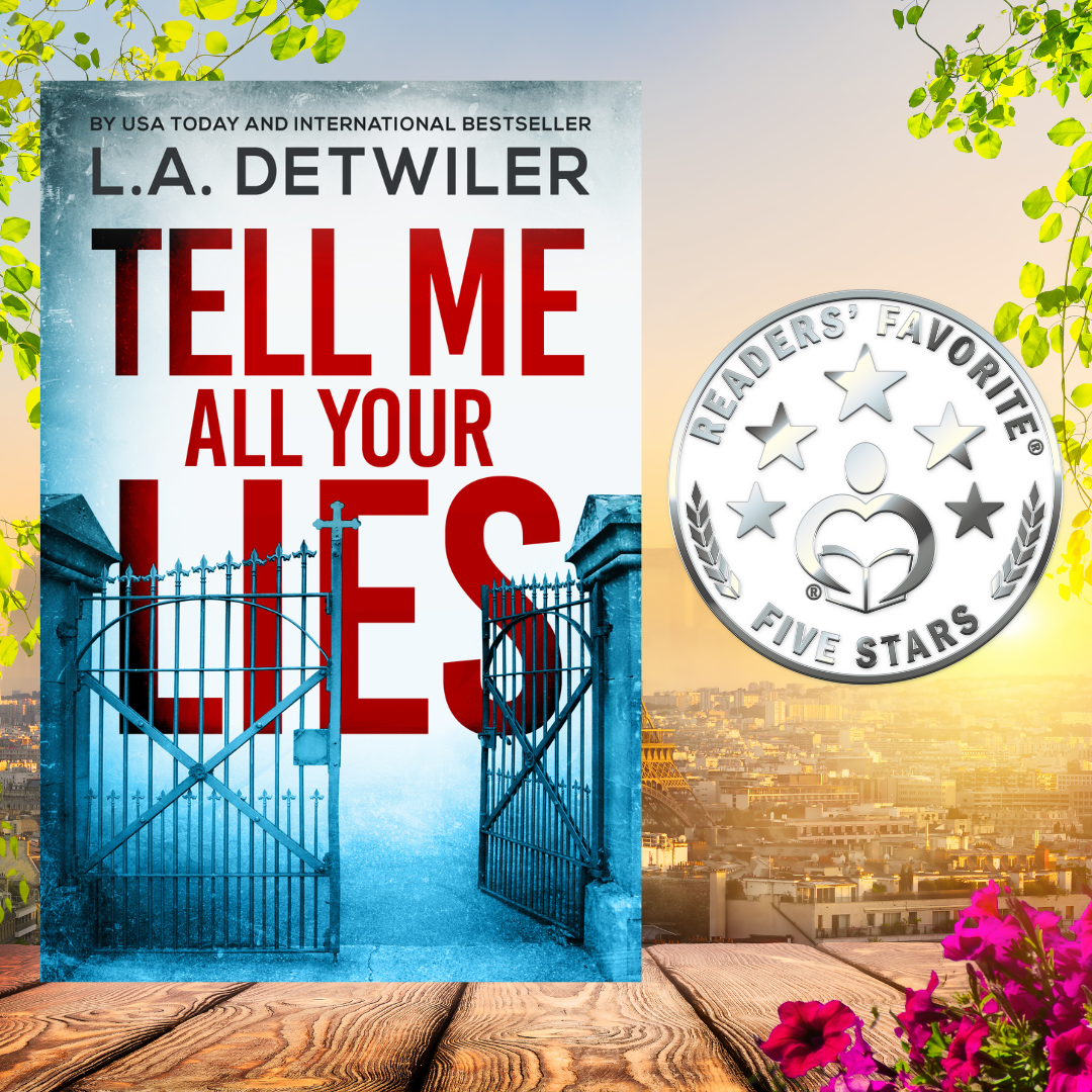 Tell Me All Your Lies Readers Favorite 5 Star Seal